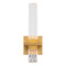 Modern Forms by WAC Lighting Modern Forms Cinaplex Aged Brass LED Sconce WS200615-TWA-AB