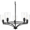 Progress Lighting Progress Lighting Elara 5-Light Matte Black Chandelier P400296-31M