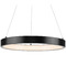 Progress Lighting Progress Lighting Radian 1-Light Matte Black LED Mini Pendant P500369-31M-30