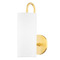 Mitzi by Hudson Valley Mitzi Hudson Aged Brass Single Light Wall Sconce H517101-AGB