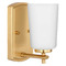 Progress Lighting Progress Lighting Adley Satin Brass Sconce P300465-012