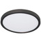 AFX Lighting Afx Lighting Edge Round Black LED Flushmount Light EGRF06LAJD1BK
