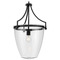 Progress Lighting Progress Lighting Parkhurst 1-Light Matte Black Mini Pendant P500361-31M