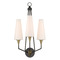 Currey and Company Lighting Currey and Company Hennin Polished Antique Brass / Oil Rubbed Bronze LED Sconce 5000-0303