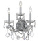 Crystorama Lighting Crystorama Lighting Maria Theresa Polished Chrome Sconce 4403-CH-CL-MWP