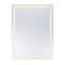 Savoy House Beckett Rectangle 24-Inch Illuminated Mirror 2-1224-24X32