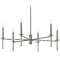 Progress Lighting Progress Lighting Elara 4-Light Brushed Nickel Chandelier P400294-009