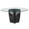 Currey and Company Lighting Currey and Company Lemy Black & Clear Coffee & End Table 4000-0218