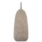 Visual Comfort Signature Collection Kokomo Bronze Ash Wicker Elongated Pendant CHC5653BZ-ASW