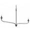 Minka Lavery Minka Lavery Rolando Hidalgo Velena Dark Matte Black Island Light 3825-899