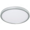AFX Lighting Afx Lighting Edge Round Satin Nickel LED Flushmount Light EGRF08LAJD1SN