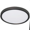 AFX Lighting Afx Lighting Edge Round Black LED Flushmount Light EGRF12LAJD3BK