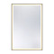 Savoy House Paulding Rectangle 48-Inch Illuminated Mirror 2-1231-48X32