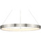 Progress Lighting Progress Lighting Inverse 30-Inch Brushed Nickel LED Pendant P500370-009-30