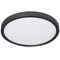 AFX Lighting Afx Lighting Edge Round Large Black LED Flushmount Light EGRF2440LAJD1BK