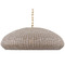Visual Comfort Signature Collection Kokomo Antique Brass Ash Wicker 32