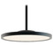 AFX Lighting Afx Lighting Edge Round Large Black LED Pendant Light EGRP16LAJD1BK