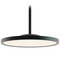 AFX Lighting Afx Lighting Edge Round Large Black LED Pendant Light EGRP16LAJD2BK