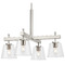 Progress Lighting Progress Lighting Elara 5-Light Brushed Nickel Foyer Chandelier P400299-009