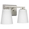 Progress Lighting Progress Lighting Vertex Brushed Nickel Bathroom Light P300462-009