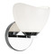 Matteo Lighting Matteo Lighting Uptowne Chrome Sconce S04201CHOP