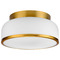 Progress Lighting Progress Lighting Parkhurst Brushed Bronze LED Flushmount Light P350255-109