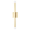 Mitzi by Hudson Valley Mitzi Lola Aged Brass 2-Light Flush Mount Light H463102-AGB
