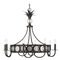 Savoy House Savoy House Lighting Hearst Black Tourmaline Chandelier 1-1205-8-188
