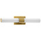 Progress Lighting Progress Lighting Blanco LED Satin Brass LED Vertical Bathroom Light P300150-012-30