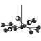 Troy Lighting Troy Lighting Colt Soft Black Chandelier F7412-SBK