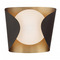 Minka Lavery Minka Lavery Kevin Von Kluck Flare Dark Bronze & Legacy Brass Sconce 3771-855