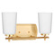 Progress Lighting Progress Lighting Adley Satin Brass Bathroom Light P300466-012