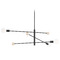 Mitzi by Hudson Valley Mitzi Cora Soft Black 3-Light Chandelier H491803-SBK