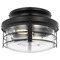 Progress Lighting 2-Light Fan Light Kit from the Springer Ii Collection in Matte Black Finish P260004-31M-WB