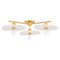 Mitzi by Hudson Valley Mitzi Cora Aged Brass 6-Light Chandelier H499603-AGB/CCR