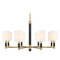 Savoy House Savoy House Lighting Conrad Warm Brass Chandelier 1-4605-8-322