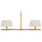 Visual Comfort Signature Collection Talia Antique Brass Multi-Drop Pendant CHC5815AB-CSP