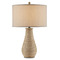 Currey and Company Lighting Currey and Company Joppa Natural Abaca Rope Table Lamp with Drum Shade 6000-0845