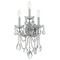 Crystorama Lighting Crystorama Lighting Maria Theresa Polished Chrome Sconce 4423-CH-CL-S
