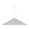Kuzco Lighting Kuzco Lighting Luiz White LED Pendant Light with Conical Shade TRP73915-WH-4K