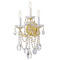 Crystorama Lighting Crystorama Lighting Maria Theresa Gold Sconce 4423-GD-CL-S