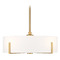 Savoy House Savoy House Lighting Mansell Warm Brass LED Ceiling Fan with Light 26-FD-775-322
