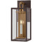 Troy Lighting Troy Lighting Arnold Patina Brass & Textured Bronze LED Outdoor Wall Light B6520-PBR/TBZ