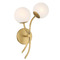 Minka Lavery Minka Lavery Kevin Von Kluck Curven Legacy Brass Sconce 3742-732