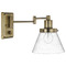 Progress Lighting Progress Lighting Hinton Vintage Brass Swing Arm Lamp P710084-163