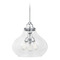 Matteo Lighting Matteo Lighting Dervissi Series Chrome Pendant Light with Bowl / Dome Shade C54503CL