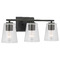 Progress Lighting Progress Lighting Vertex Matte Black Bathroom Light P300459-31M