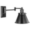 Progress Lighting Progress Lighting Hinton Matte Black Swing Arm Lamp P710085-031