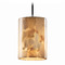 Justice Design Group Justice Design Group Pendants Brushed Nickel Mini-Pendant Light with Cylindrical Shade ALR-8815-10-NCKL