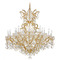 Crystorama Lighting Crystorama Lighting Maria Theresa Gold Crystal Chandelier 4424-GD-CL-SAQ